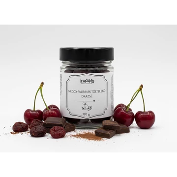Ízműhely Desszert Kollekció - Meggy-pálinkás töltelékű drazsé 120g