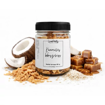 Ízműhely- Karamellás kókuszchips 60g