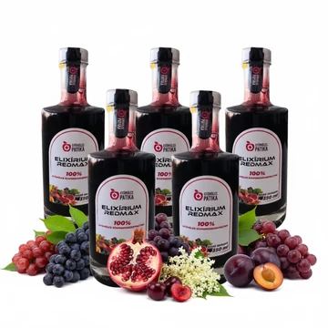 Elixírium REDMAX szuperkoncentrátum 5 féle összetevővel 6x350 ml