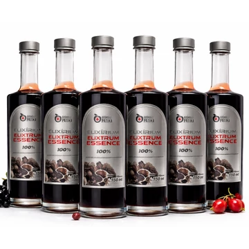 Elixírium ULTRA ESSENCE-EXTRA magas polifenol tartalmú étrend-kiegészítő, 100% gyümölcs szuperkoncentrátum 6x350ml