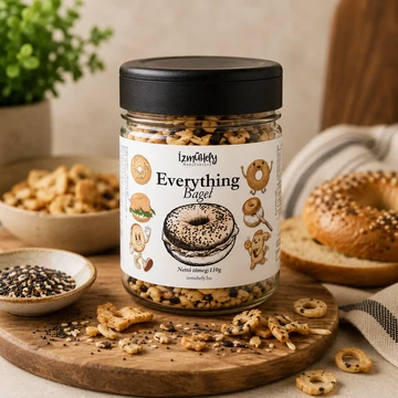 Ízműhely- Everything bagel fűszerkeverék- a Bajnok Reggeli hozzávalója