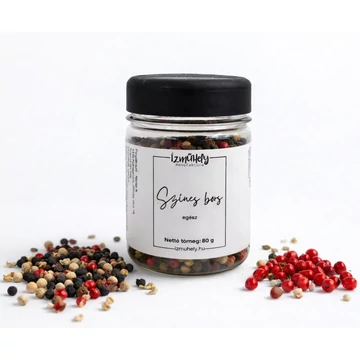 Ízműhely- Egész színes bors 80g