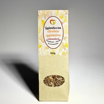 Ízműhely- Gyümölcstea citromos- gyömbéres echinaciával 100g