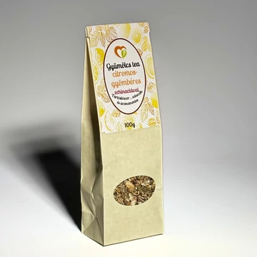 Ízműhely- Gyümölcstea citromos- gyömbéres echinaciával 100g