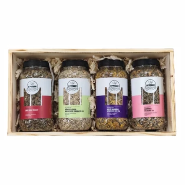 Wellness Tea- Válogatás fadobozban