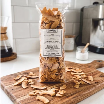 Ízműhely- Sós karamellás kókuszchips 150g
