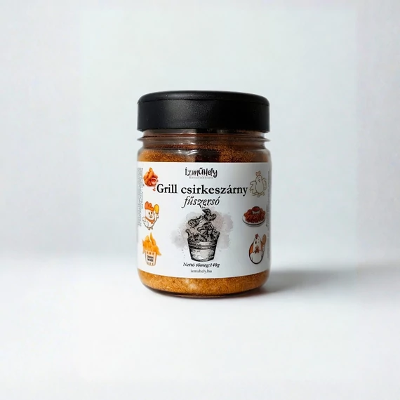 Ízműhely- Grill csirkeszárny fűszersó 140g