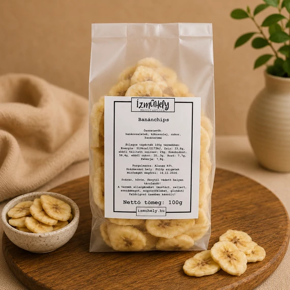 Ízműhely- Banánchips 100g