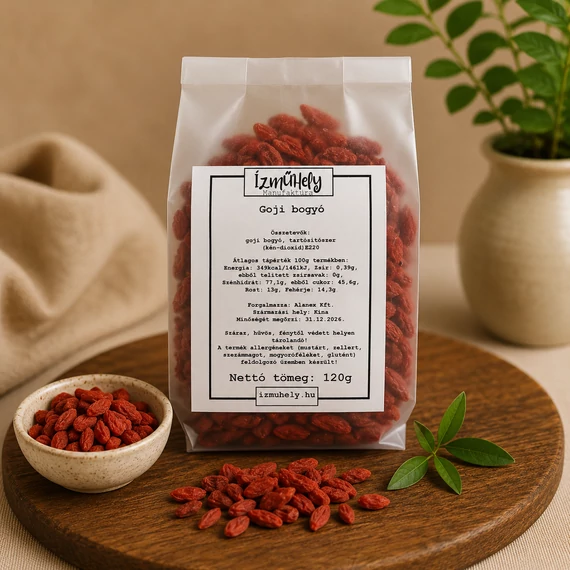 Ízműhely- Goji bogyó 120g (Licium gyümölcs)