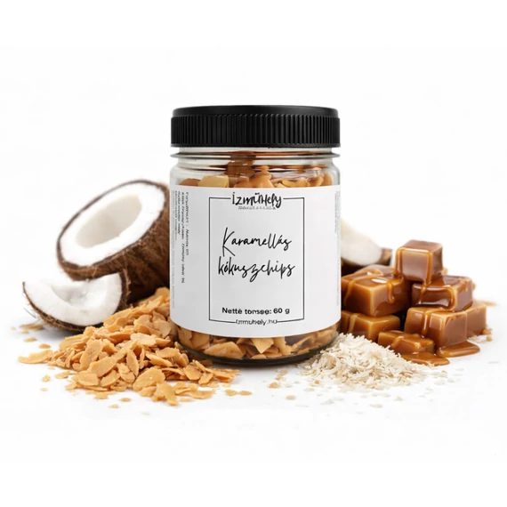 Ízműhely- Karamellás kókuszchips 60g