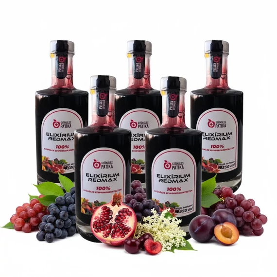 Elixírium REDMAX szuperkoncentrátum 5 féle összetevővel 6x350 ml