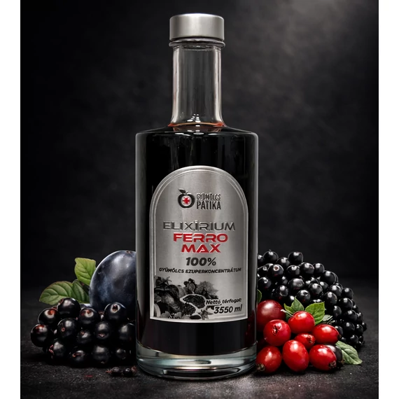 Elixírium FerroMax polifenol tartalmú 100% gyümölcs szuperkoncentrátum 350ml