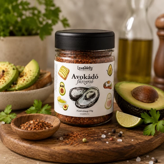 Ízműhely-  Avokádó fűszersó 150g- a Bajnok Reggeli hozzávalója