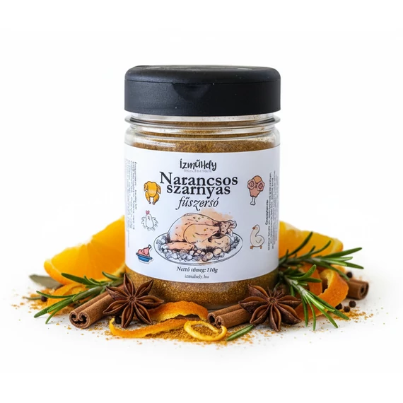 Ízműhely- Narancsos szárnyas fűszersó 110g