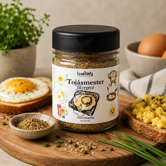 Ízműhely- Tojásmester fűszersó 60g-a Bajnok Reggeli hozzávalója
