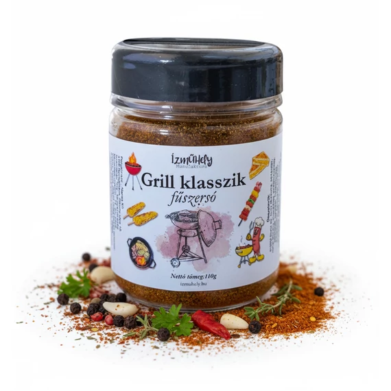 Ízműhely- Grill classic fűszersó 110g