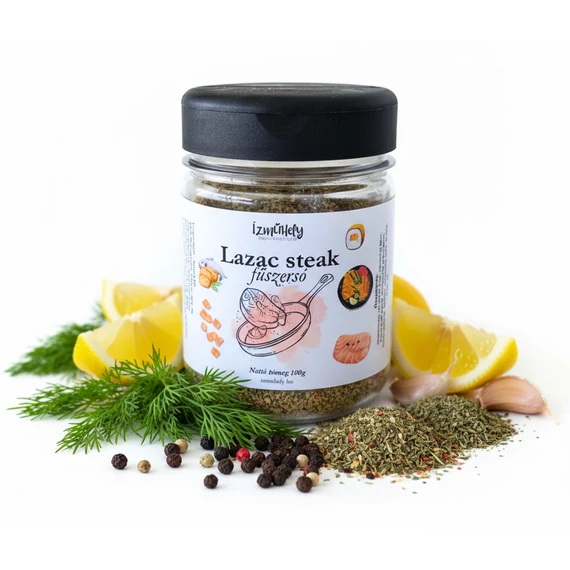 Ízműhely- Lazac steak fűszersó 100g