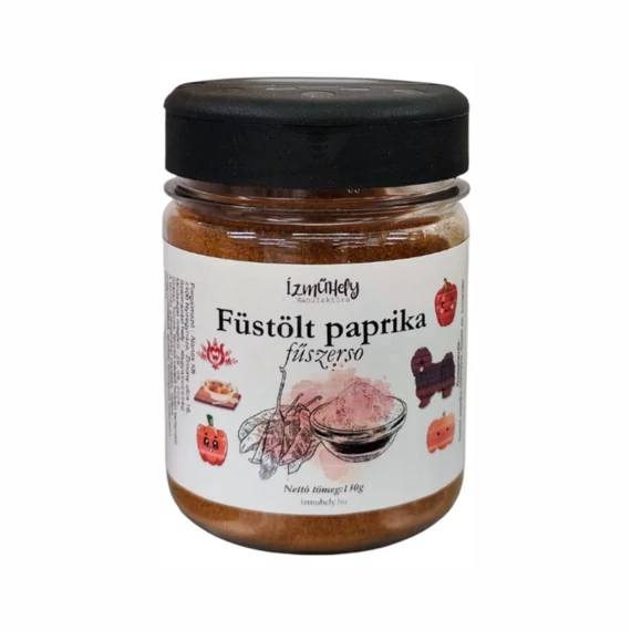 Ízműhely- Füstölt paprika fűszersó 130g