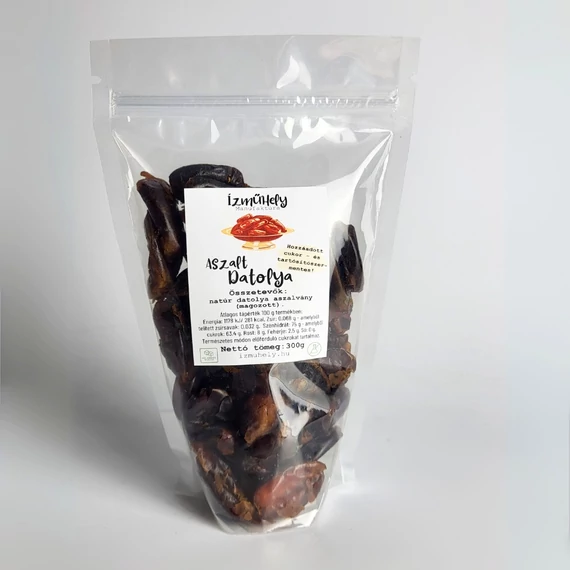 Ízműhely- Cukormentes aszalt datolya 300g