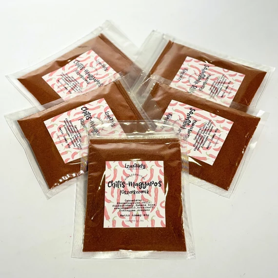 Ízműhely- Chilis-magyaros fűszerkeverék csomag (5x40g)