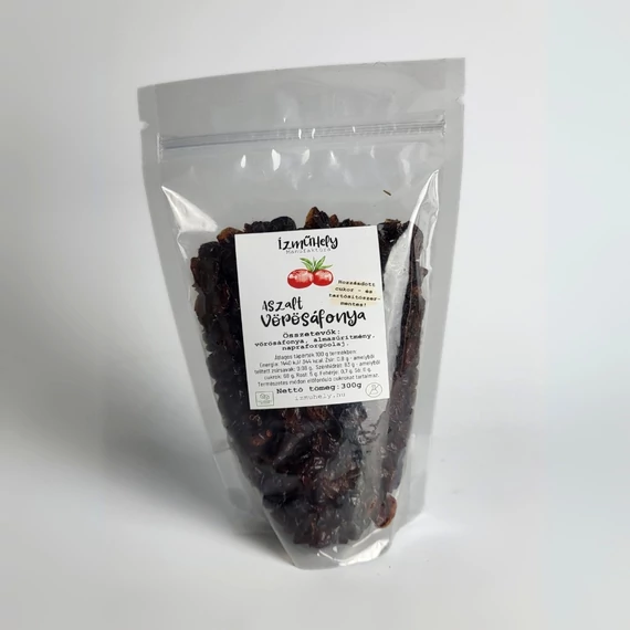 Ízműhely- Cukormentes Aszalt vörösáfonya 300g
