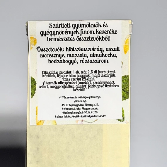 Ízműhely- Gyümölcstea cseresznyés 100g